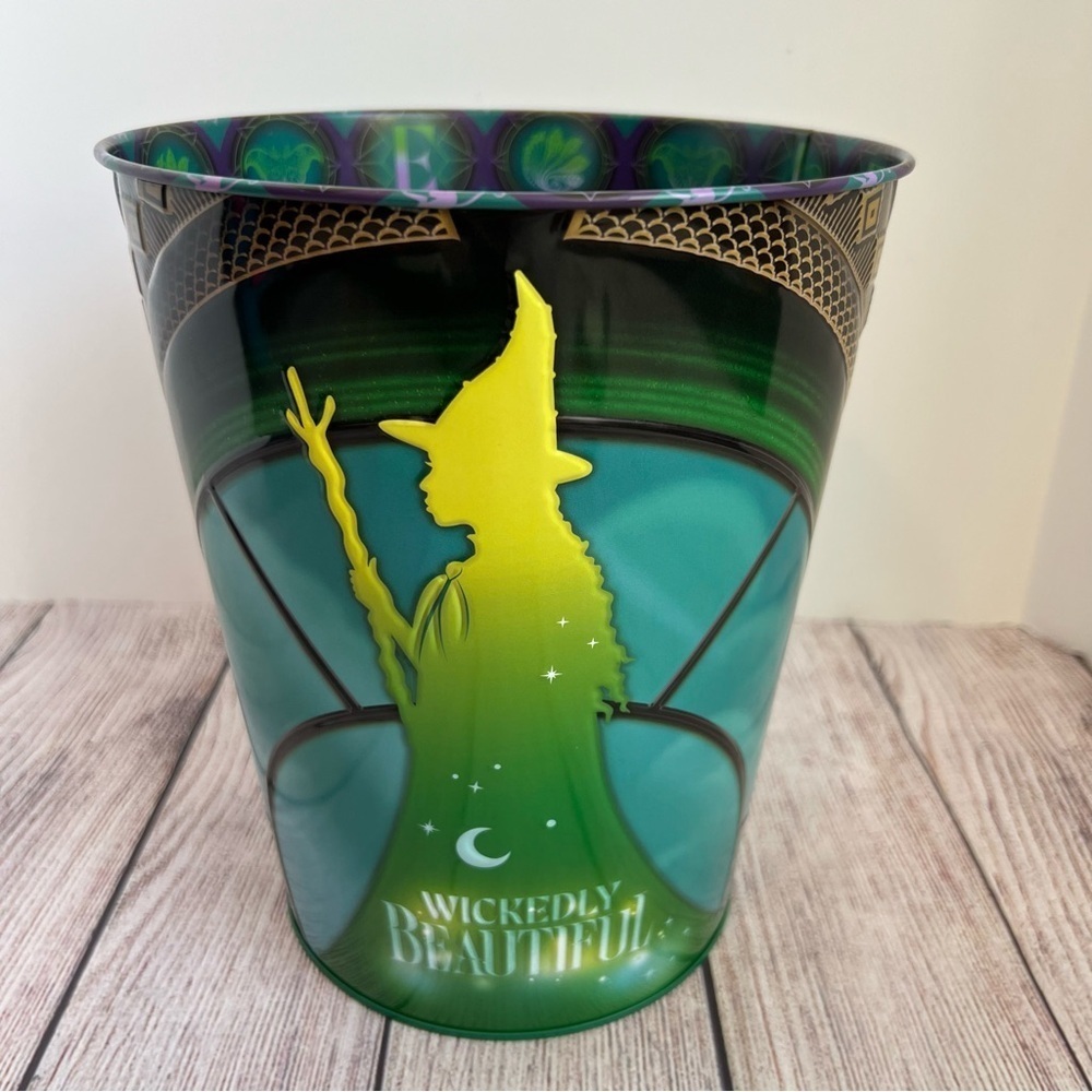 WICKED Movie Promo Popcorn Tin Bucket Elphaba